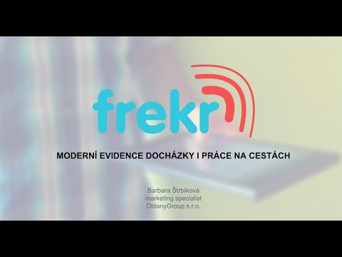 Představení aplikace Frekr (webový seminář)