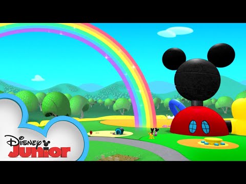 Rainbow Fun 🌈 | Mickey Mouse Clubhouse | @disneyjunior