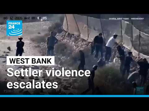 Israel sends troops to West Bank homes besied by settles
