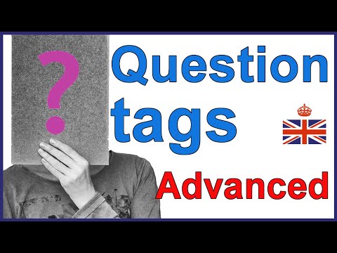 QUESTION TAGS Advanced rules - English lesson