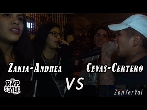 ZAKIA - ANDREA vs CEVAS - CERTERO // RAPSTYLE 08/11/17