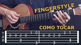 Como Tocar Fingerstyle no Violão para Iniciantes - Prof. Sidimar Antunes