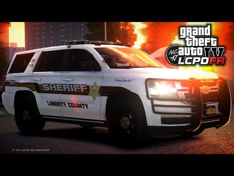 GTA 4 LCPDFR - Day 30 | Liberty County Sheriff 2015 Tahoe | LCPDFR in 2019