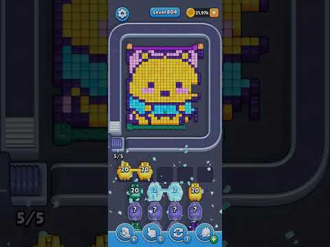 Pixel Flow Level 804 Walkthrough