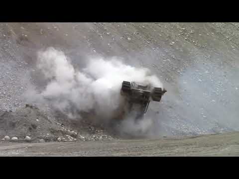 Insane formula offroad jump and roll. Hønefoss 2021