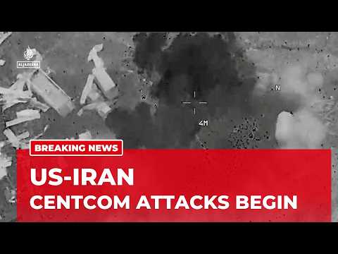 US forces launch strikes against Iran