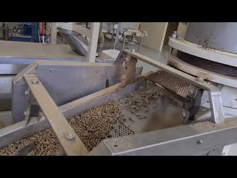 Pellet processing line