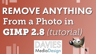 How to Remove Anything from a Photo in GIMP - Tutorial