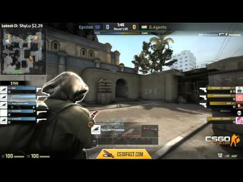 DreamHack Qual: Epsilon vs GameAgents (Dust2)