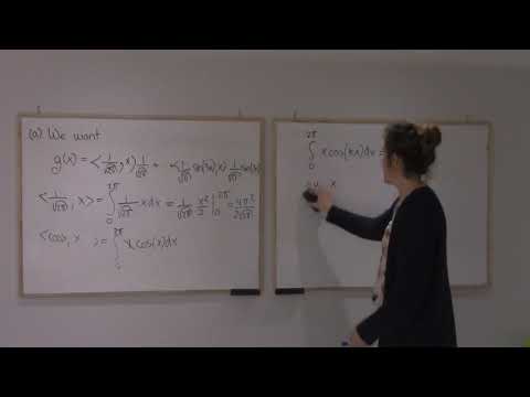 14.9 Least squares. Example of approximation using trigonometric polynomials