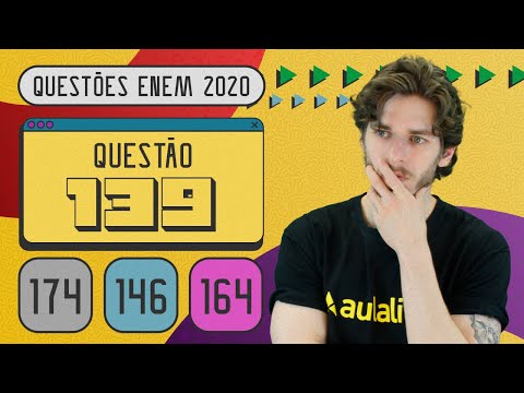 ENEM 2020 | Inequações | Questão 139 ( caderno amarelo)