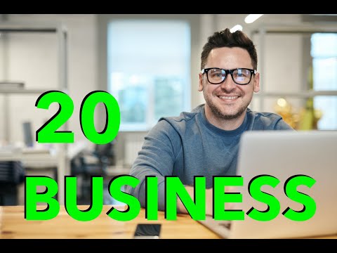 20 IDEES DE BUSINESS EN LIGNE (2020) | 5 Min De Pause Video