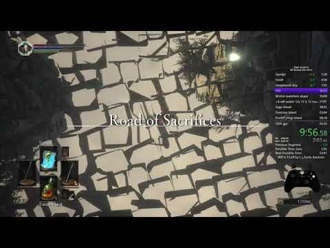 Dark Souls III - All Bosses No DLC in 54:40 (IGT)