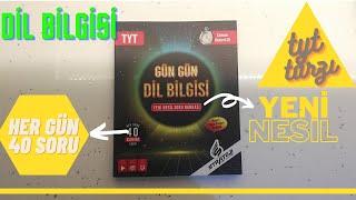 Dil Bilgisi Kaynak Önerisi(Strateji Yayınları Tyt Gün Gün Dil Bilgisi) Artık Dil