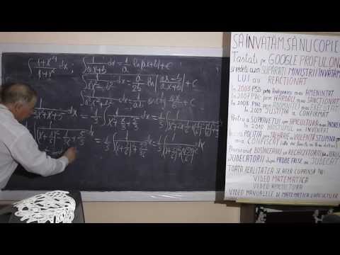 2/2 Lectia 201 - Calcul integral cu Ciprian - Liceu - Meditatii Gratuite Matematica Proful Online