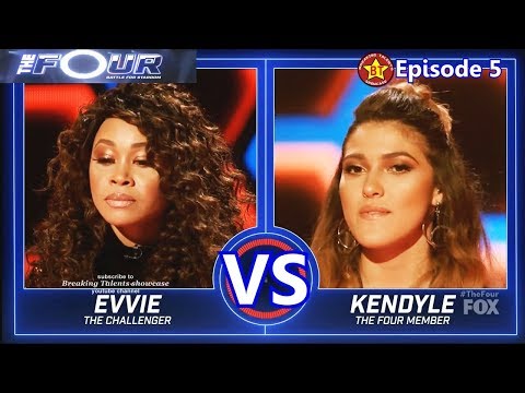 Kendyle Paige vs Evvie Mckinney  with Results  &Comments The Four S01E05 Ep 5