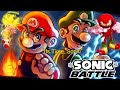 Mario IS OFFICIALLY Better Than Sonic The Hedgehog Sonic Battle MUGEN