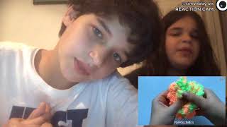 IT WAS SOO Satisfying!!!! Calleb with my sister