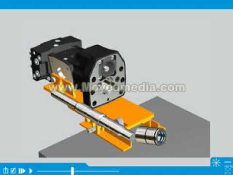 SANDVIK HLX5 ROCK DRILL #PISTON