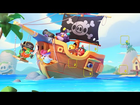 Angrybird Journey land 10 Island Cross Level 2731 To 2735 V#705 #nocopyright #gameplay