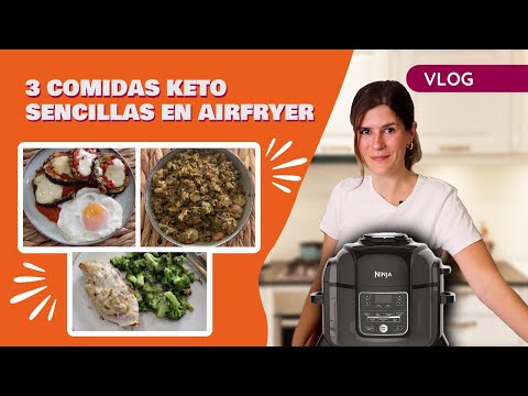 Miniatura del vídeo: recetas keto en freidora de aire
