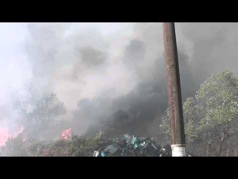 PrevezaBest - Φωτιά στο 5ο χιλ Πρέβεζας - Ιωαννίνων