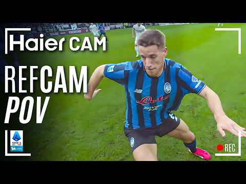 HAIER CAM | REF CAM POV: You Are The Referee in Atalanta-Napoli | Serie A 2025/26