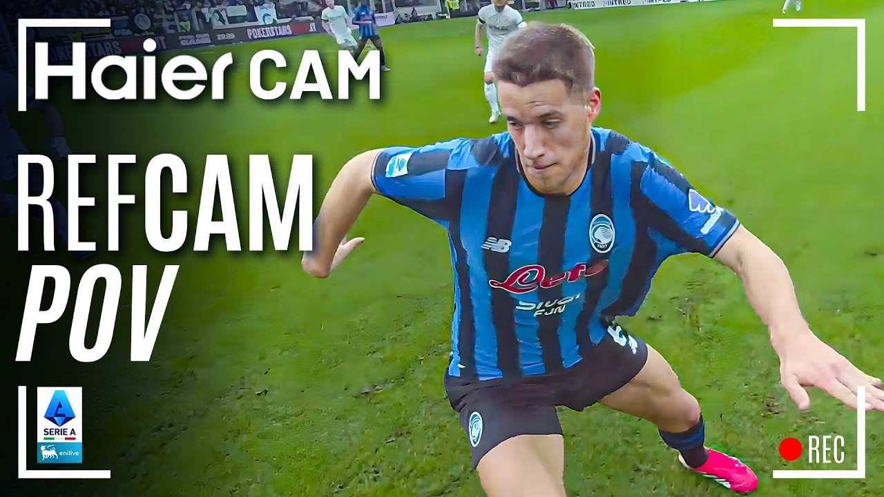 HAIER CAM | REF CAM POV: You Are The Referee in Atalanta-Napoli | Serie A 2025/26