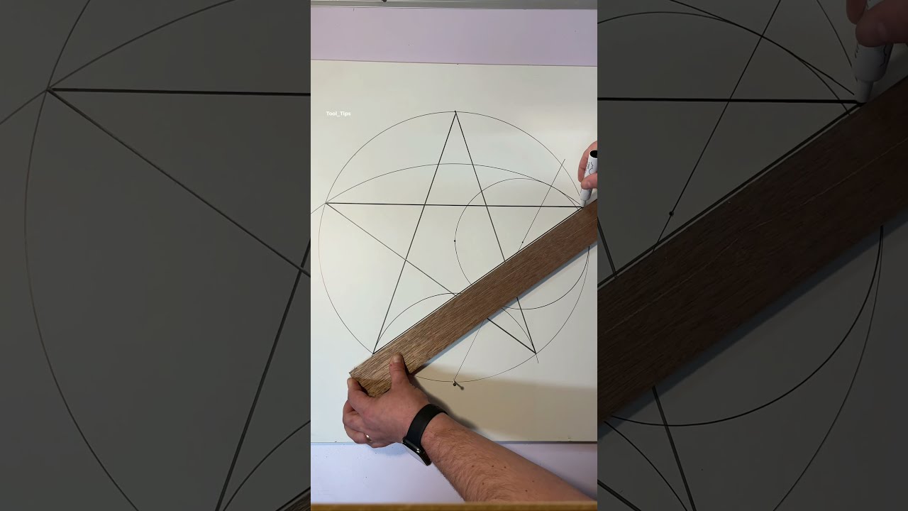 How to Draw a Perfect Star #shorts