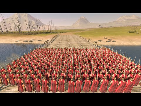 300 SPARTANS Bridge Last Stand - Total War ROME 2
