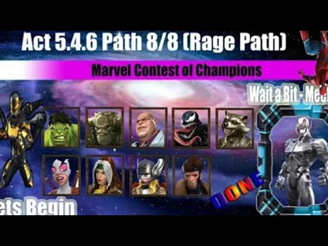 Act 5.4.6 final quest easy path rage (completion)!