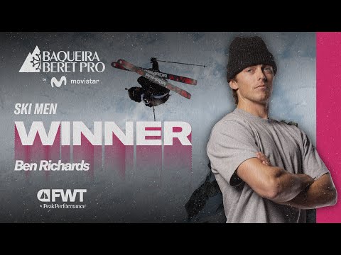 Ben Richards I Ski Men Winning Run I FWT 2026 Baqueira Beret Pro by Movistar