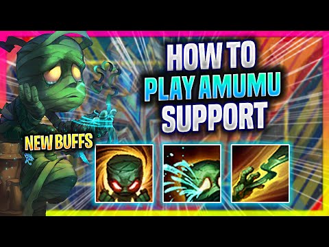 LEARN HOW TO PLAY AMUMU SUPPORT LIKE A PRO! - Challenger Plays Amumu Support vs Rakan! |