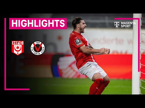 Hallescher FC - FC Viktoria Köln | Highlights 3. Liga | MAGENTA SPORT