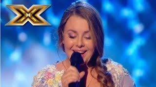 Young girl sings an Adele «Set Fire To The Rain». The X Factor - TOP 100