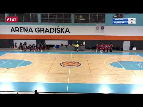 Prenos Prve rukometne lige Republike Srpske ORK KOZARA - RK DERVENTA