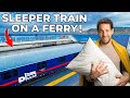 Onboard The SLEEPER TRAIN That Crosses The Sea On A Ferry