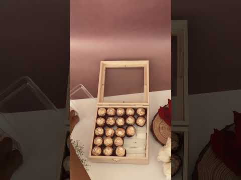 chocolate hamper box ready for valentine's day ❤️ DM for orders no.is in description.
