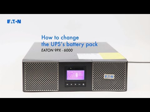 Nepertraukiamas Maitinimo Šaltinis - Eaton 9PX 2200i RT3U 1980W-2500W Atsarginis 4-9min video