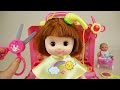 Baby Doll hair shop play set toys