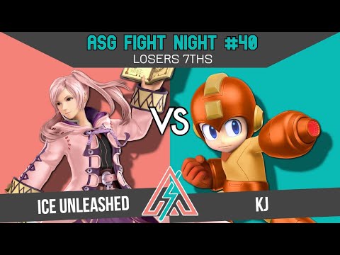 ASG 40 LOSERS 7ths - IceUnleashed (Robin) vs KJ (Megaman)