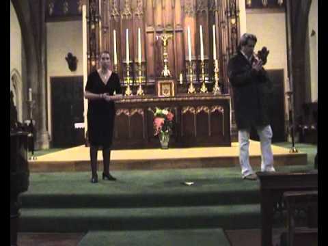 Benoit Savoret and Sharon Selman sing Ingannata from Puccini's Tosca