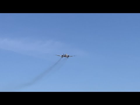 KF Aero, Convair 340 lands in Vancouver