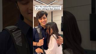 Importance of your Siblings♥️ | Raj Grover | #shorts #rakshabandhan