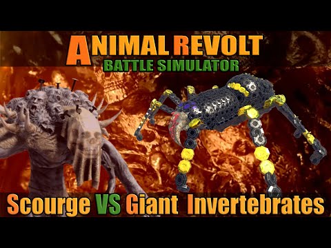Scourge vs Giant Invertebrates - Animal Revolt Battle Simulator