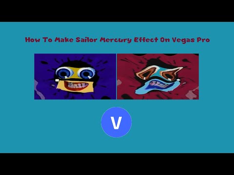 How To Make Sailor Mercury Effect On Vegas Pro