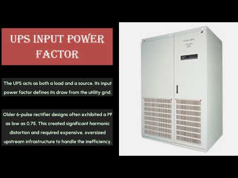 Power Factor in Data Centers (data center design and operations: Power Factor Optimization)