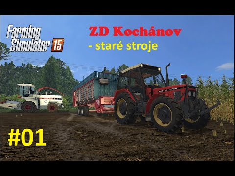 Retro Farming Simulator 15 - multiplayer -  ZD Kochánov - CZ/SK stream#02