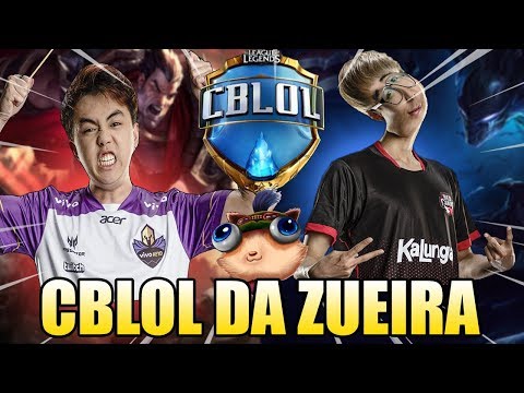 YANG CARREGANDO DE DARIUS E COREANO DO PARAGUAI - CBLOL DA ZUEIRA