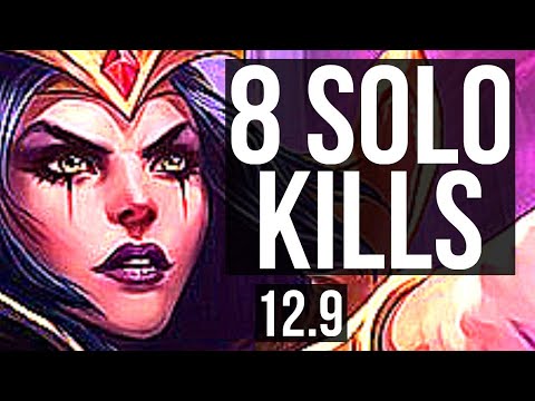 LEBLANC vs GALIO (MID) | 8 solo kills, 1.0M mastery, 14/5/13, 300+ games | EUW Master | 12.9